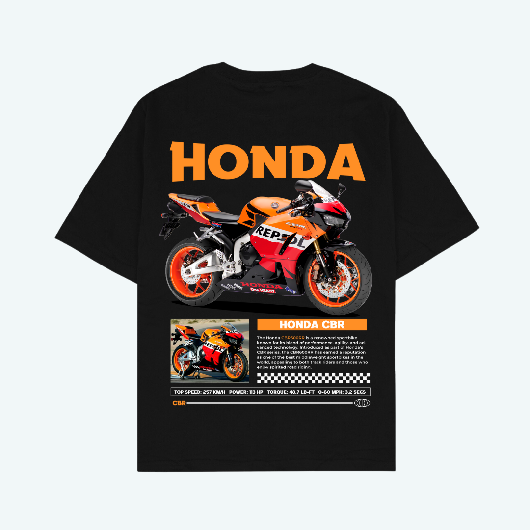 Honda Oversized Bike T-Shirt