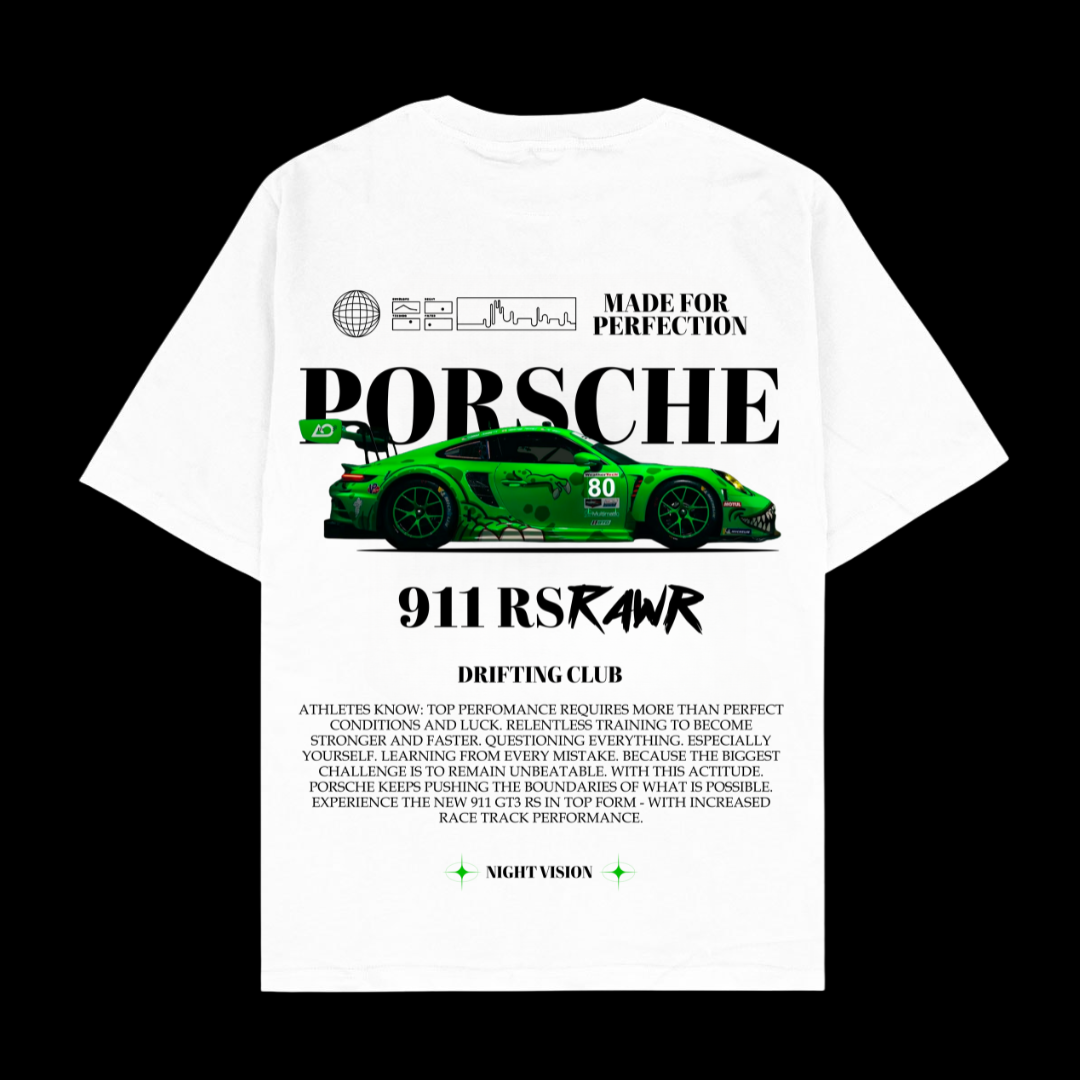 Porsche 911 Rs Oversized T-Shirt