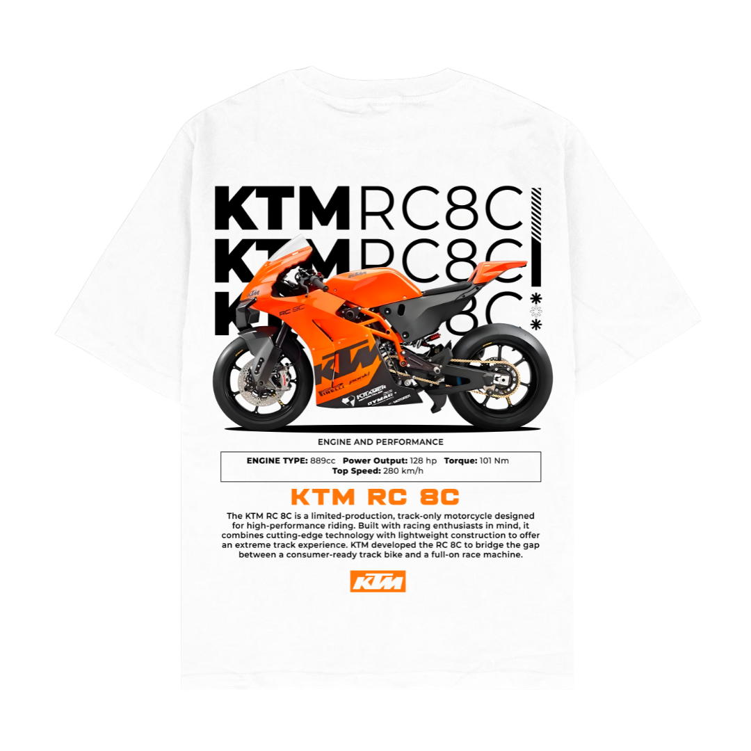 KTM RC 8C Oversized Tshirt