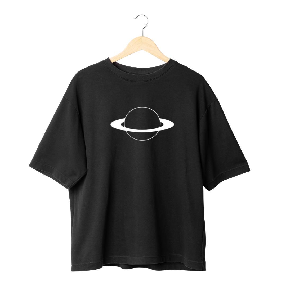 Cool Space Theme Printed T-shirt