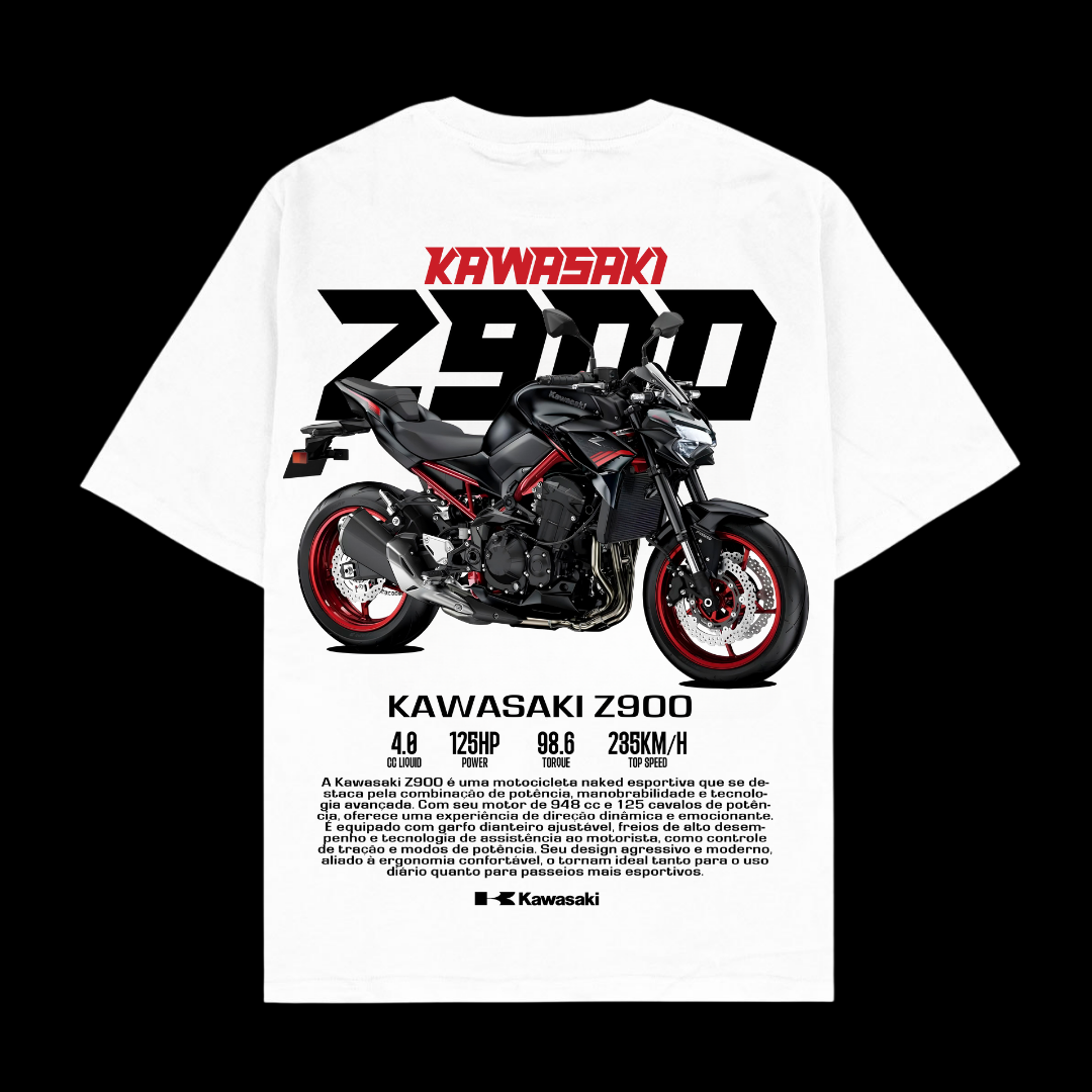 Kawasaki Z900 Oversized Bike T-Shirt