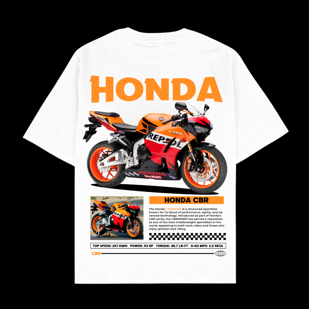 Honda Oversized Bike T-Shirt