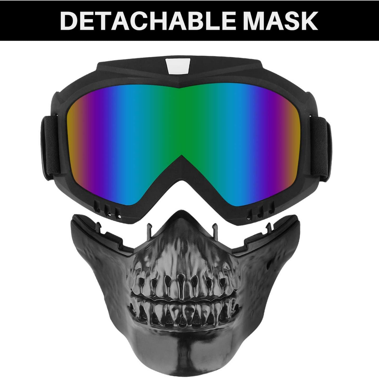 MultiColor Skull Design protective goggles Mask