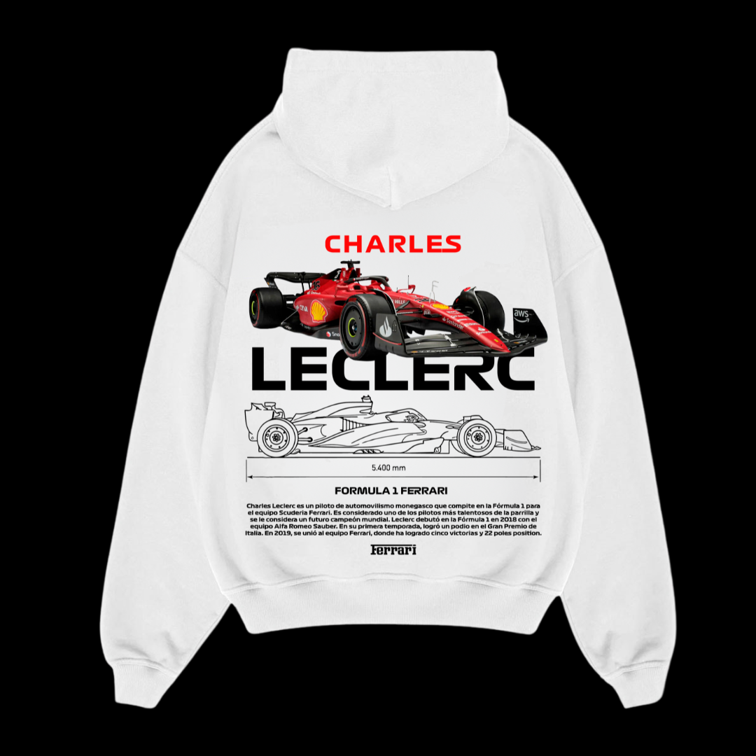Charles Leclerc Oversized Hoodie
