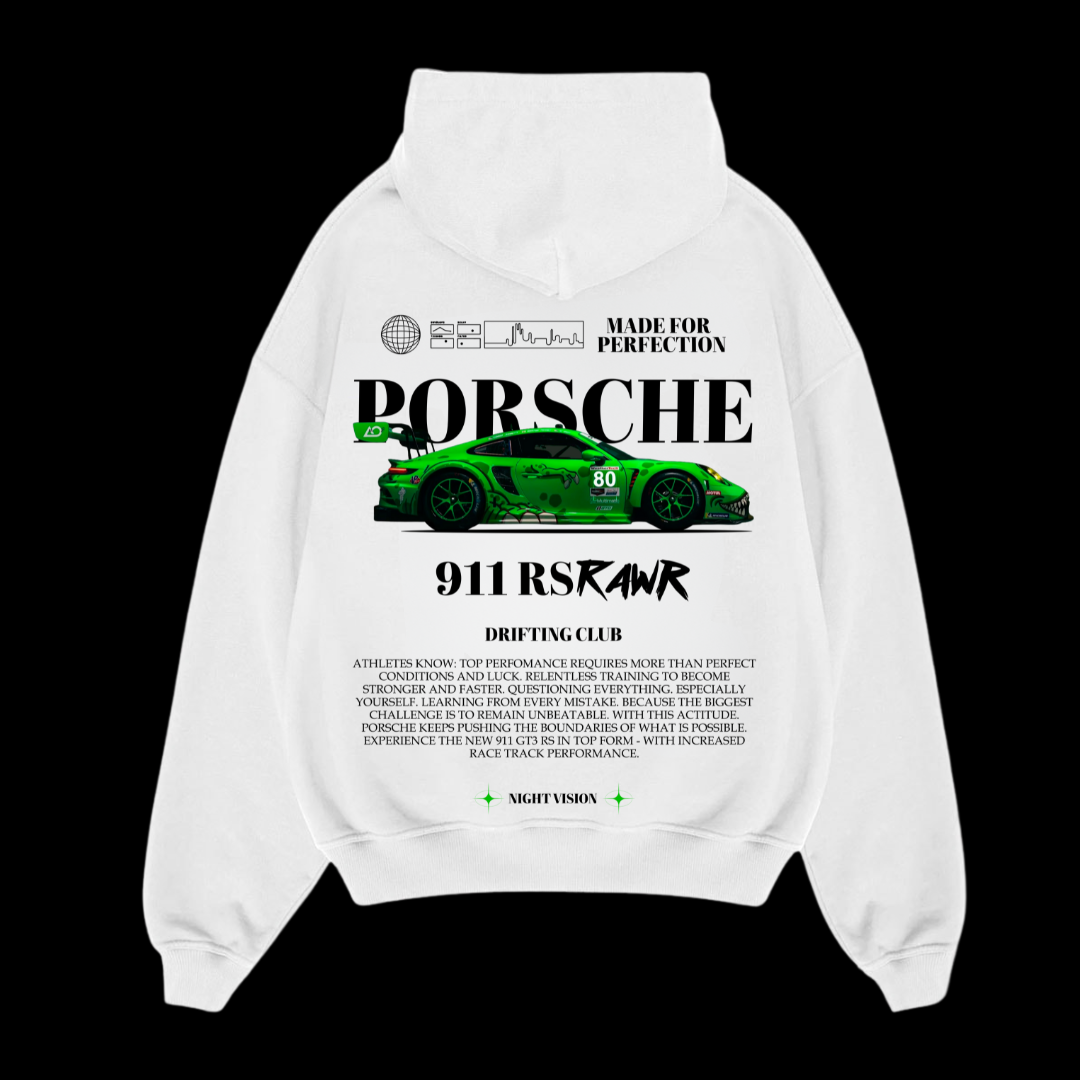 Porsche 911 RS Oversized Hoodie Unisex