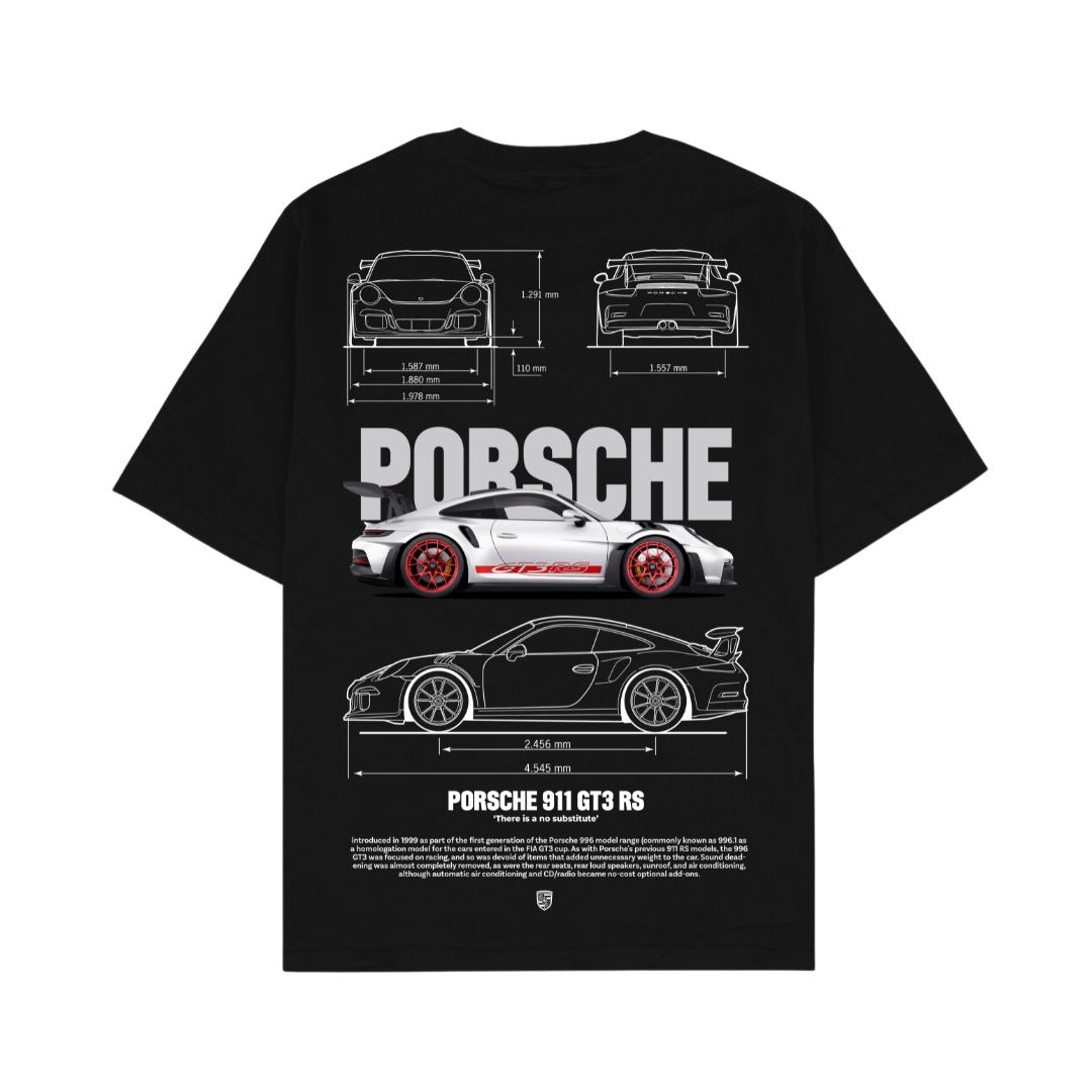 Porsche 911 GT3 Oversized T-Shirt