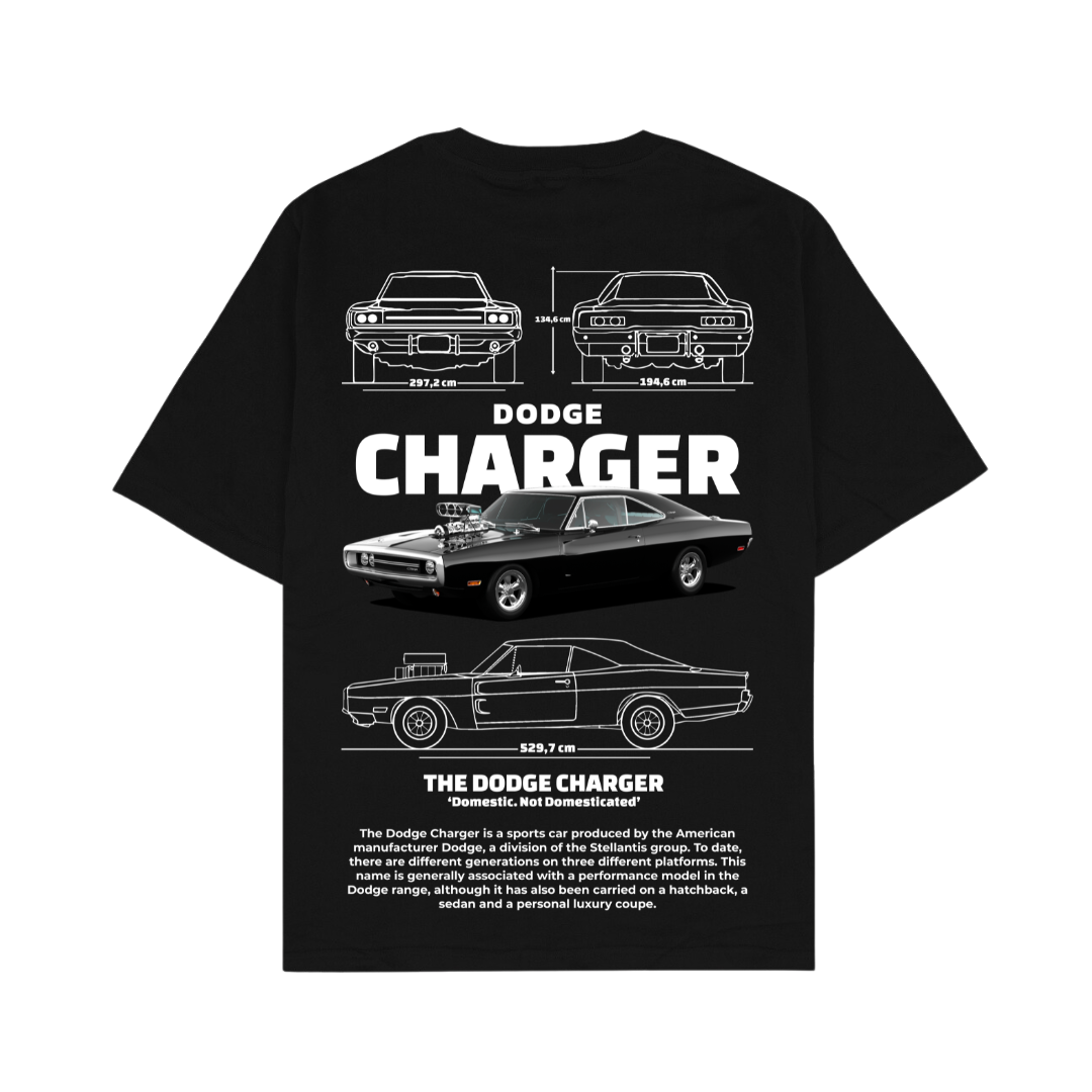 Dodge Charger Oversized T-Shirt