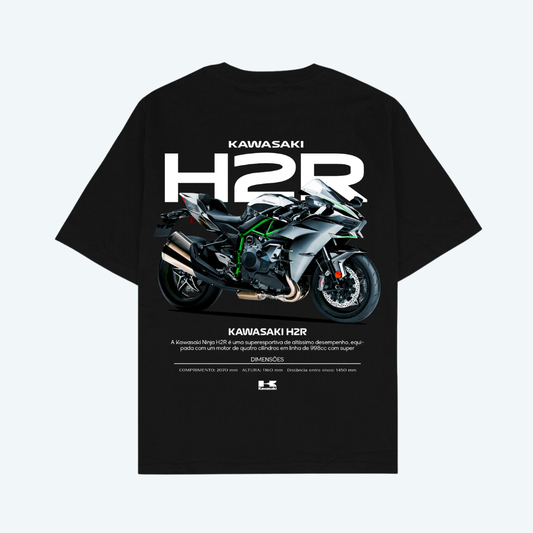 Kawasaki H2R Oversized Bike T-Shirt