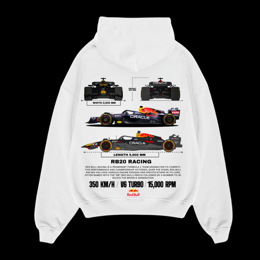 RB20 Racing Oversized Hoodie