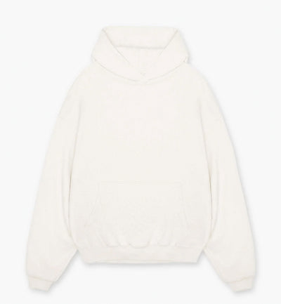 WHITE OVERSIZED HOODIE